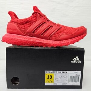 Adidas Ultraboost DNA S&L W Running Shoes FX1334 Lush‎ Red Women's Size 10